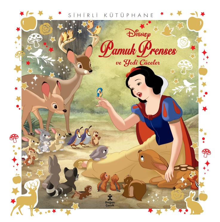 Pamuk Prenses ve Yedi Cüceler – Sihirli Kütüphane - Disney Klasikleri - Doğan Çocuk Kitap