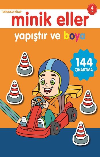 Minik Eller - Turuncu Kitap - 0-6 Yaş Yayınları Kitap