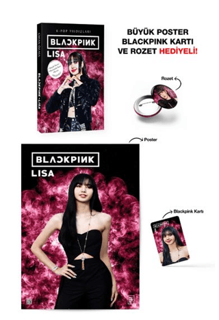 Blackpink Lisa - K-Pop Yıldızları - Parodi Yayınları Kitap