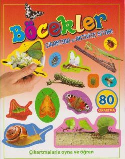 Böcekler-Çıkartma ve Aktivite Kitabı - Parıltı Yayınları Kitap