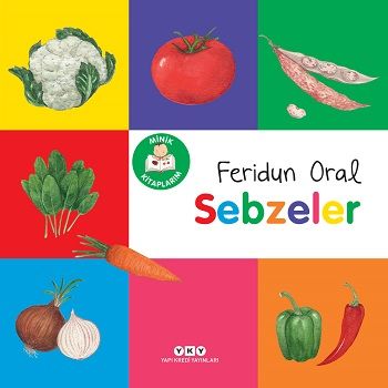 Minik Kitaplarım – Sebzeler - Yapı Kredi Yayınları Kitap