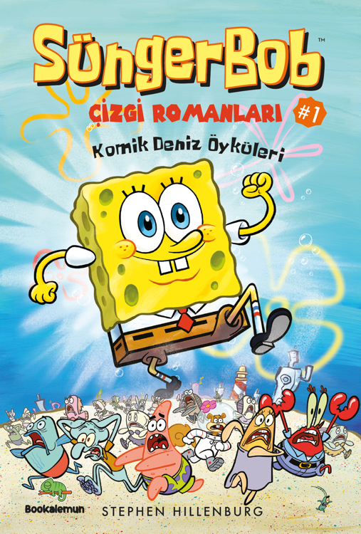 Süngerbob Çizgi Romanları 1 - Komik Deniz Öyküleri - Bookalemun Yayınevi Kitap