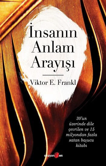 İnsanın Anlam Arayışı Viktor E. Frankl Türkçe kitap kapağı