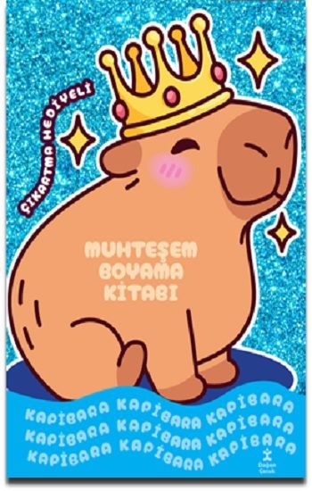 Kapibara - Muhteşem Boyama Kitabı - Doğan Çocuk Kitap