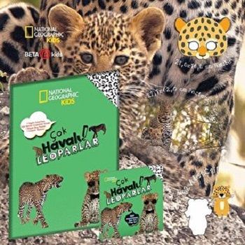 NATİONAL GEGOGRAPHİC KİDS - ÇOK HAVALI PAKET – ÇOK HAVALI LEOPARLAR - Beta Kids Kitap