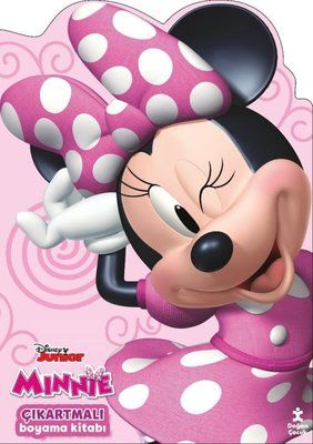 Disney Junior Minnie - Çıkartmalı Boyama Kitabı - Doğan Çocuk Kitap