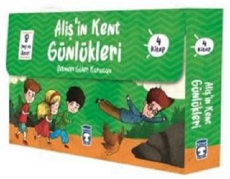 Aliş'in Kent Günlükleri Seti (4 Kitap Takım) - Timaş Çocuk Kitap
