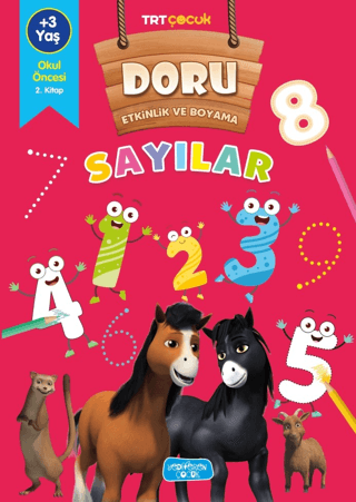 Doru Etkinlik ve Boyama - Sayılar - Yediveren Çocuk Kitap