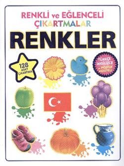 Renkli ve Eğlenceli Çıkartmalar - Renkler (Colors) - Parıltı Yayınları Kitap
