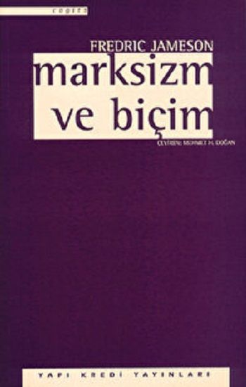 Marksizm ve Biçim - Fredric Jameson, Felsefi Akımlar Türkçe kitap kapağı