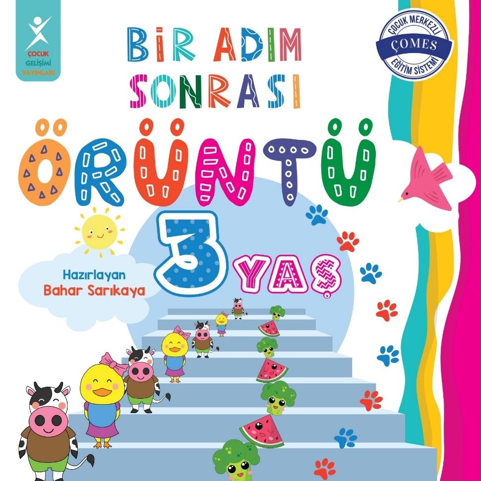 Bir Adım Sonrası Örüntü 3 Yaş - Çocuk Gelişimi Yayınları Kitap