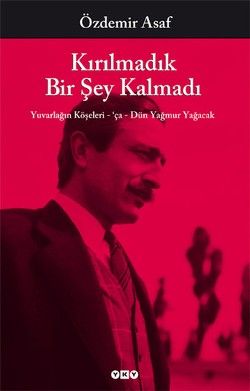 Kırılmadık Bir Şey Kalmadı - Özdemir Asaf, Deneme Türkçe kitap kapağı