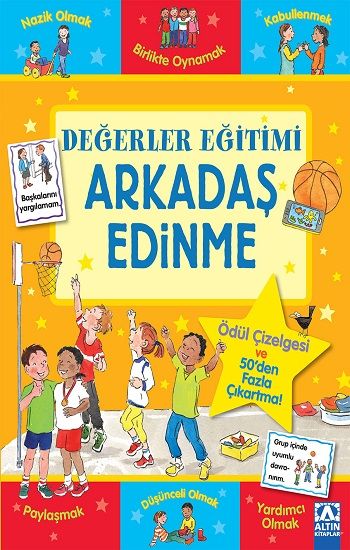 Değerler Eğitimi / Arkadaş Eğitimi - Altın Kitaplar Kitap