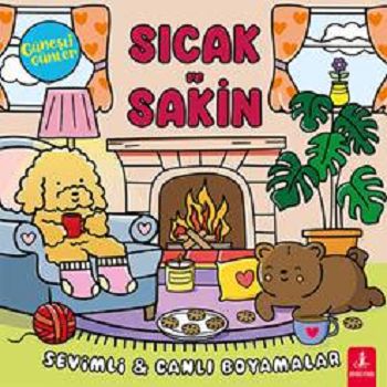Güneşli Günler - Sıcak ve Sakin;Sevimli - Canlı Boyamalar - Büyülü Fener Yayınları Kitap