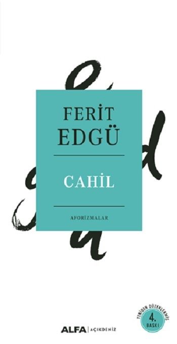 Cahil - Alfa Yayınları Kitap