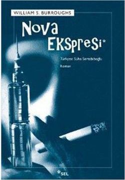 Nova Ekspresi William S. Burroughs Türkçe kitap kapağı