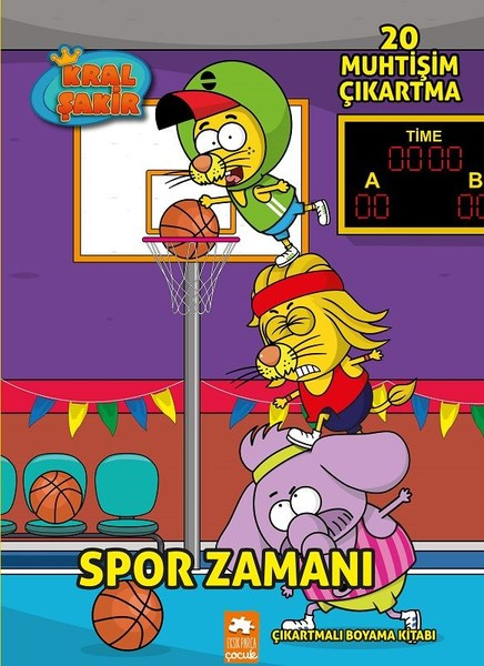 Spor Zamanı - Kral Şakir - Eksik Parça Yayınları Kitap