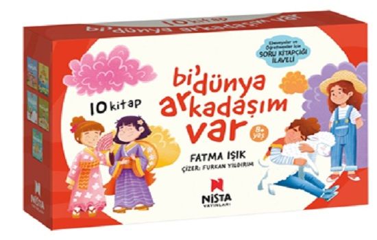 Bi’ Dünya Arkadaşım Var (10 Kitap + Soru Kitapçığı) - Nista Yayınları Kitap
