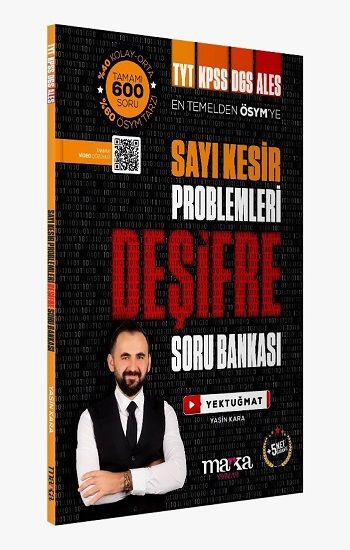2025 En Temelden ÖSYM’ye Sayı Kesir Problemleri Yaktugmat Soru Bankası (Ciltli) - Marka Yayınları Kitap