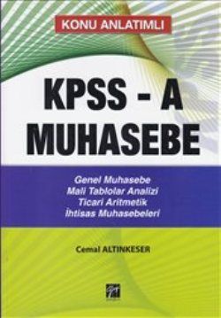 Konu Anlatımlı KPPS-A Muhasebe - Gazi Kitabevi - Sınav Kitapları Kitap