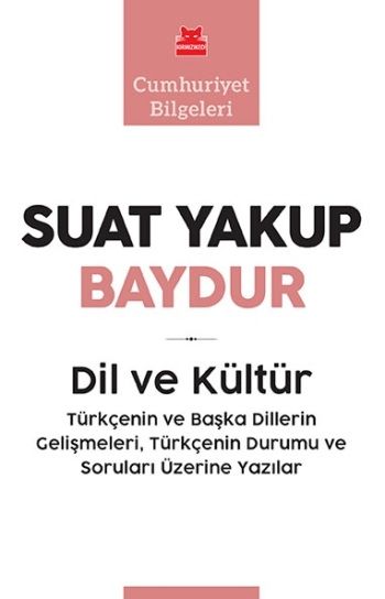 Dil ve Kültür - Kırmızı Kedi Yayınevi Kitap