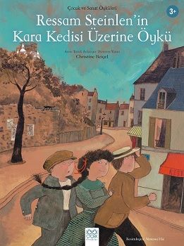 Ressam Steinlen’in Kara Kedisi Üzerine Öykü - 1001 Çiçek Kitaplar Kitap