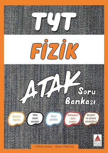TYT Fizik Atak Soru Bankası - Delta Kültür Yayınevi Kitap