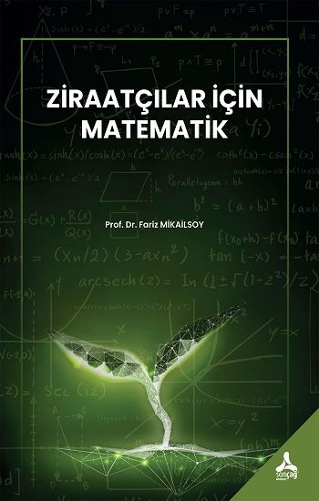 Ziraatçılar İçin Matematik - Sonçağ -Akademik Kitaplar Kitap