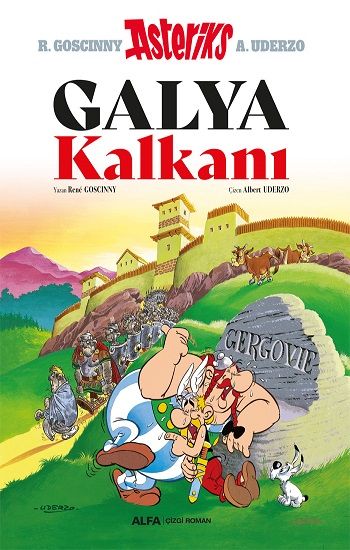 Asteriks Galya Kalkanı - Alfa Yayınları Kitap