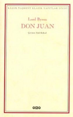 Don Juan - Lord Byron, Şiir Türkçe kitap kapağı