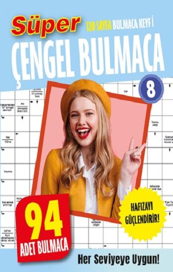 Süper Çengel Bulmaca 8 - Dokuz Yayınları Kitap