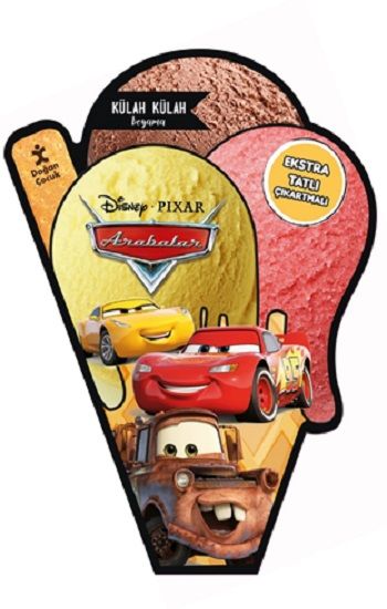 Disney Arabalar - Külah Külah Boyama - Doğan Çocuk Kitap