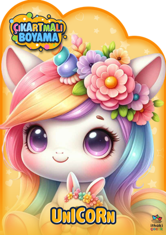 Unicorn Zamanı – Çıkartmalı Boyama Kitabı - İthaki Yayınları Kitap