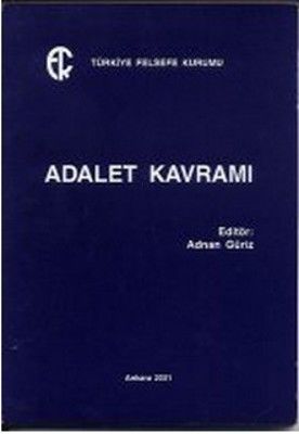 Adalet Kavramı Adnan Güriz Türkçe kitap kapağı
