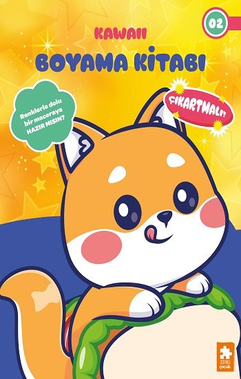 Kawaii Boyama Kitabı - 2 - Eksik Parça Yayınları Kitap