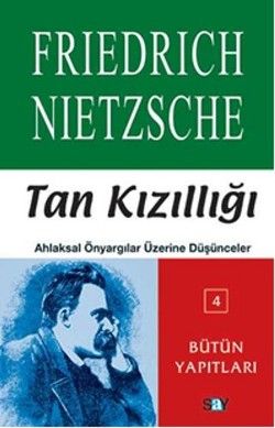 Tan Kızıllığı Friedrich Wilhelm Nietzsche Türkçe kitap kapağı