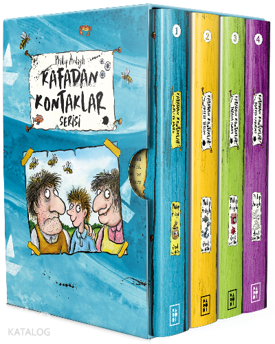 Kafadan Kontaklar Serisi (4 Kitap Kutulu Set) - Parodi Yayınları Kitap