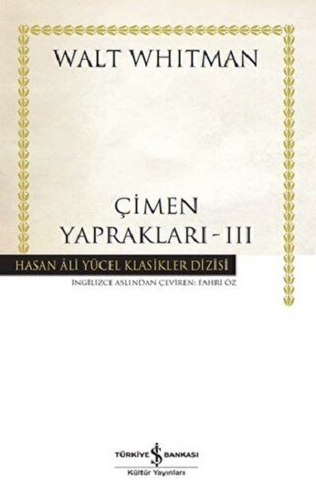 Çimen Yaprakları - 3 (Ciltli) - İş Bankası Kültür Yayınları Kitap