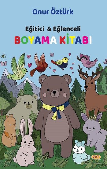 Eğitici & Eğlenceli Boyama Kitabı - Zet Yayınları Kitap