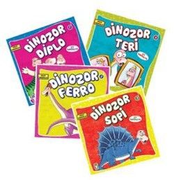 Güçlü Dinozorlar Set (4 Kitap) - Timaş Çocuk Kitap