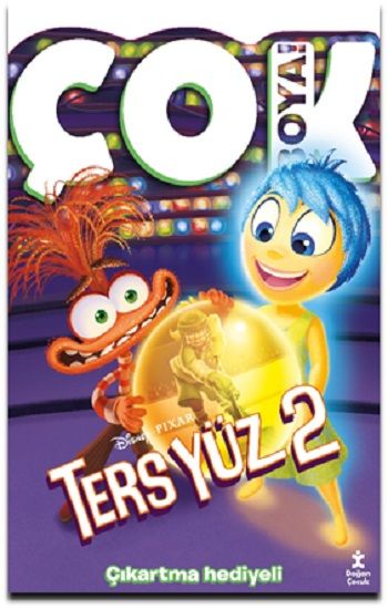 Ters Yüz 2 - Çok Boya! Çıkartmalı Dev Boyama Kitabı - Doğan Çocuk Kitap