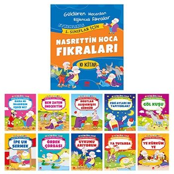 Etkinliklerle Nasrettin Hoca Fıkraları (10 Kitap) - Ema Kitap Kitap