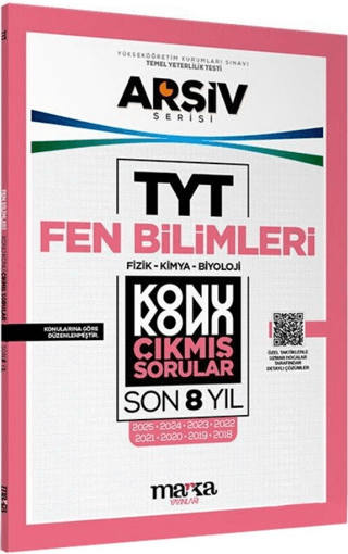 TYT Fen Bilimleri Konu Konu Son 7 Yıl Çıkmış Sorular - Marka Yayınları Kitap