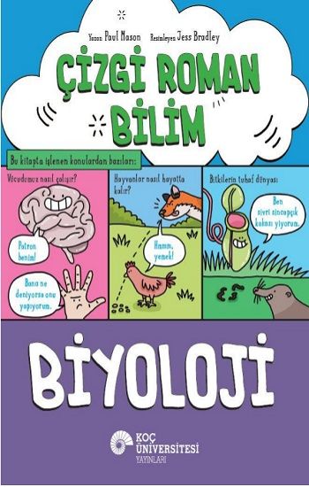 Çizgi Roman Bilim – Biyoloji - Koç Üniversitesi Yayınları Kitap