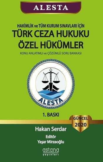 Alesta Türk Ceza Hukuku Özel Hükümler - Astana Yayınları Kitap