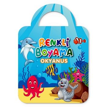Okyanus - Renkli Boyama - Baloonkids Yayınevi Kitap