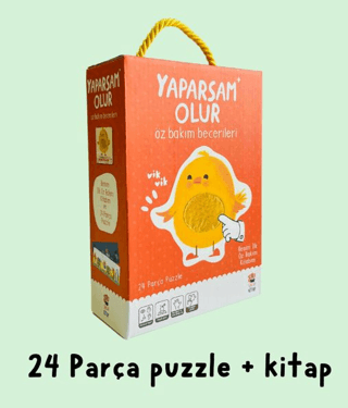 Benim İlk Öz Bakım Kitabım Yaparsam Olur - Sincap Kitap Kitap