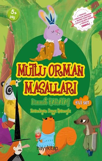 Mutlu Orman Masalları 5’li Set - Hayykitap Kitap