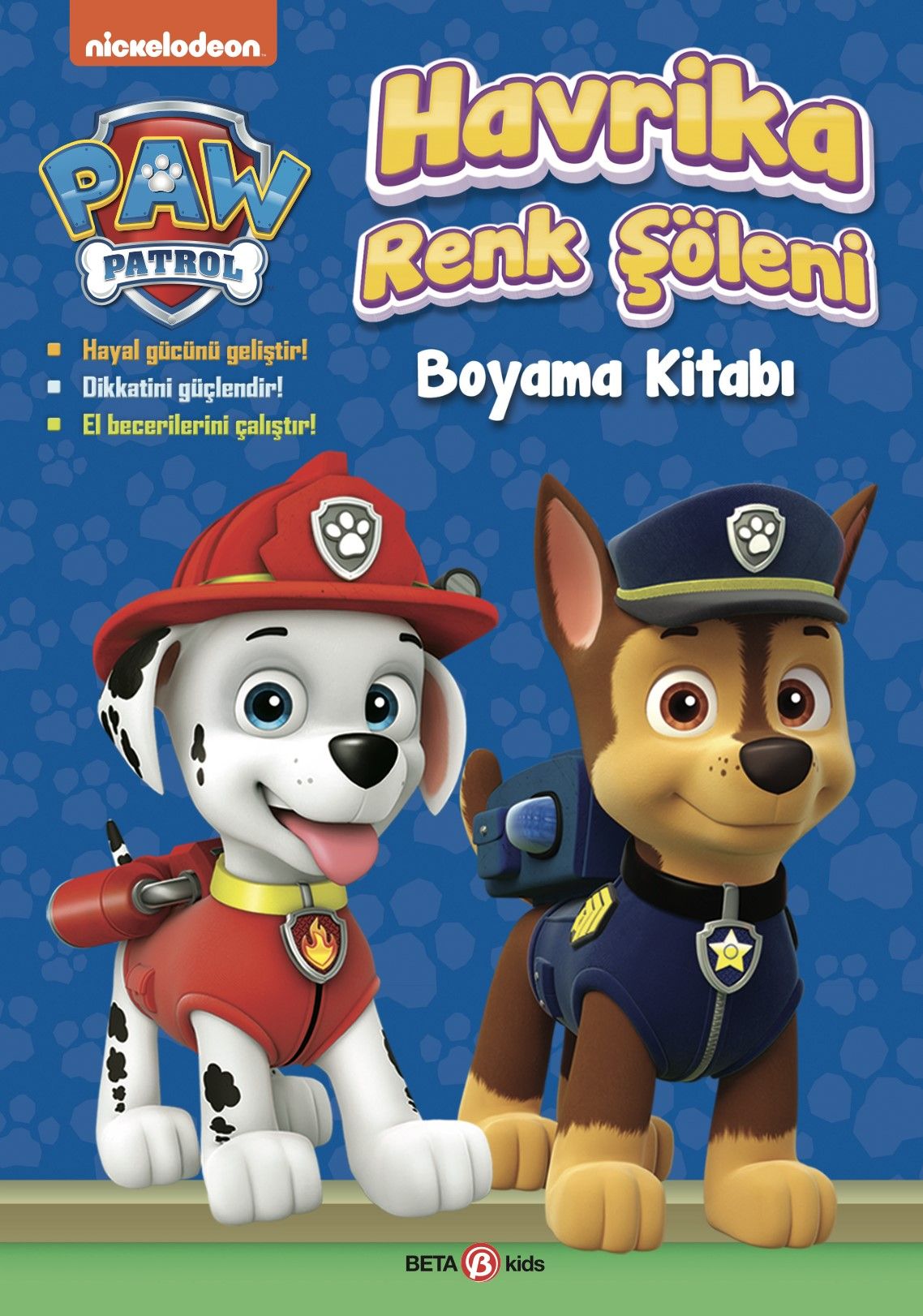 Paw Patrol Havrika Renk Şöleni Boyama Kitabı - Beta Kids Kitap