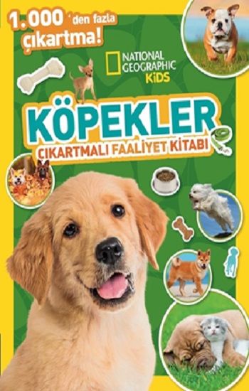 National Geographic Kids Köpekler Çıkartmalı Faaliyet Kitabı - Beta Kids Kitap